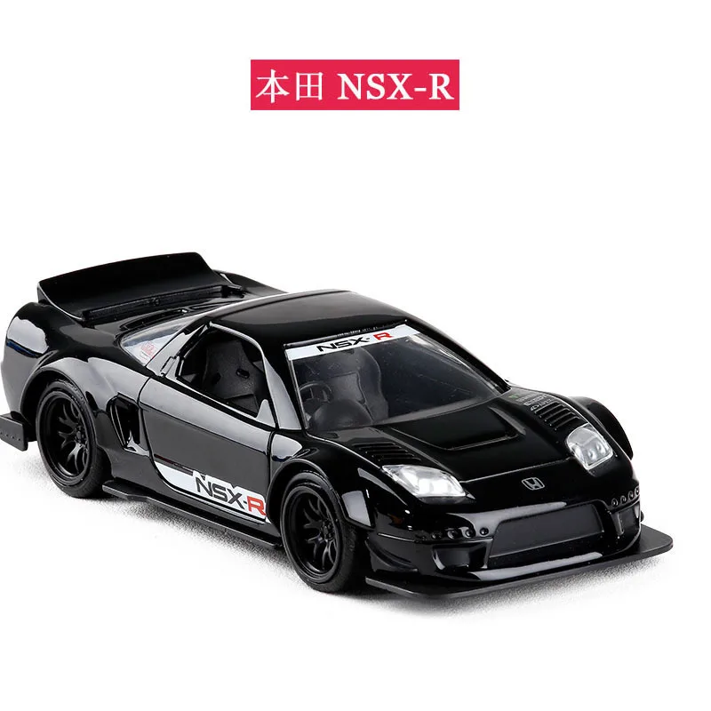 Jada Jiada модель 1: 32 Honda NSX купе, брелок для автомобильных ключей, модель воина детский игрушечный автомобиль модель
