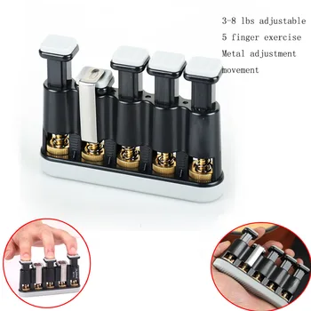 

Pure copper core metal finger force finger grip guitar trainer piano finger press ukulele violin finger flexible exerciser