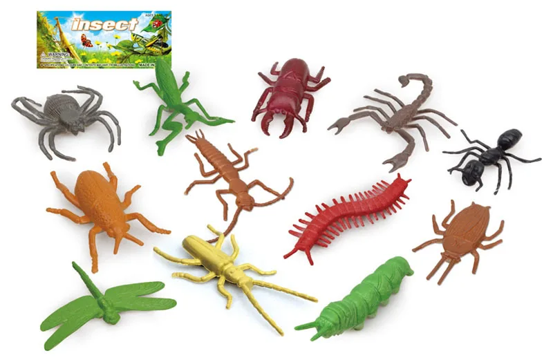 

New Style Mini Insect Model Toy Set Children'S Educational Cognitive Insect Small Animal Toy