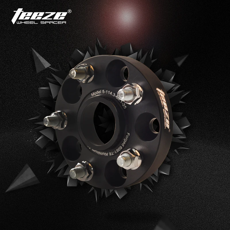 

Teeze spacers for wheels 5x114.3 CB 66.1mm Aluminum for car wheels spacers adapter for Laguna 3 coupe Clio Sport EX25 EX35 2PC