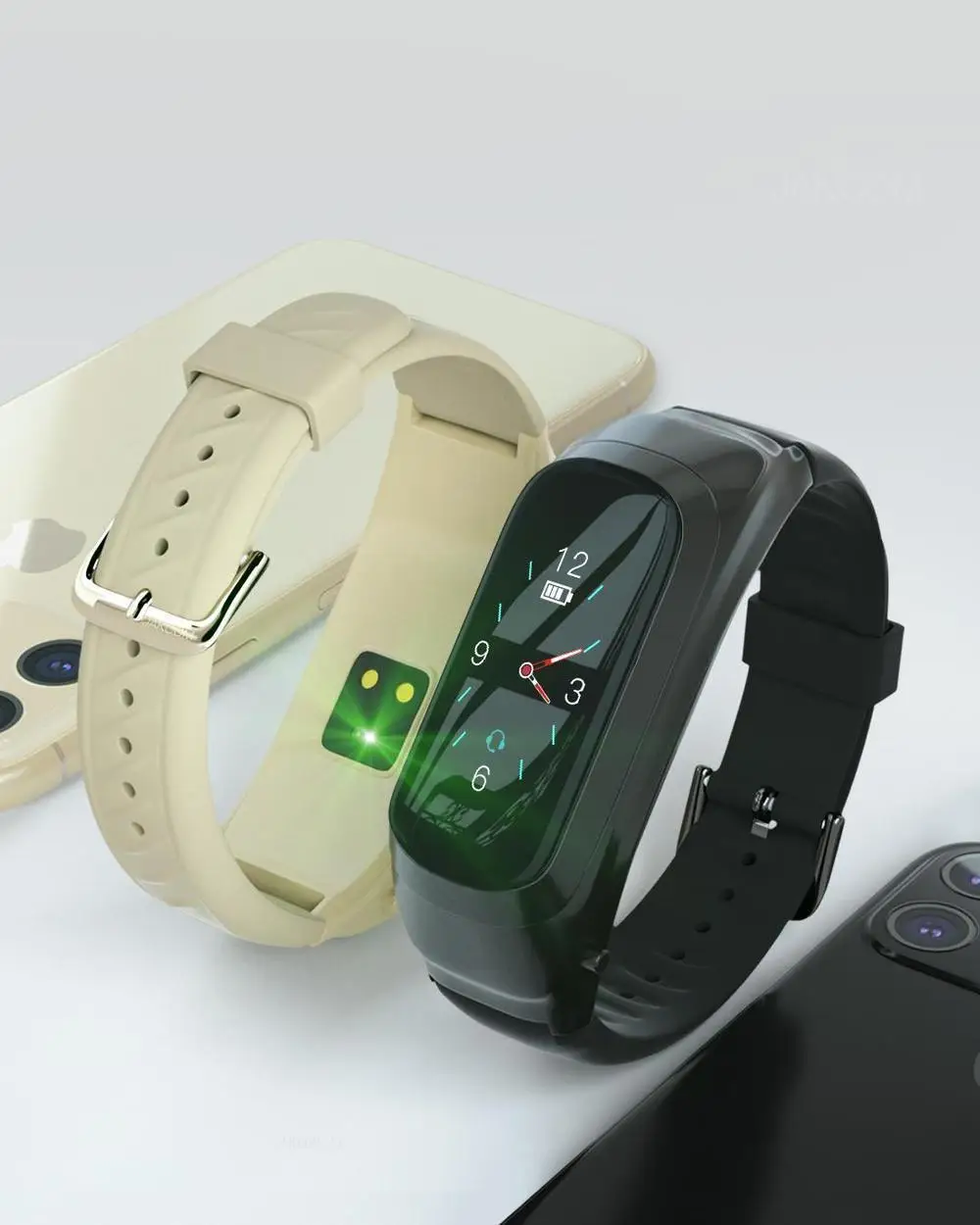 Smartver com Nfc Inteligentes dos Homens Esportes de Fitness Jakcom Nuvem Chip Chamada Pulseira Relógios Rastreador Freqüência Cardíaca Pressão Arterial b6 4 Cheap Pulseiras inteligentes