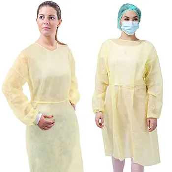 

Safety Protective Reusable Protective Clothing Disposable Protective Isolation Clothing Anti-Spitting And Anti-Oil Stain Nursi
