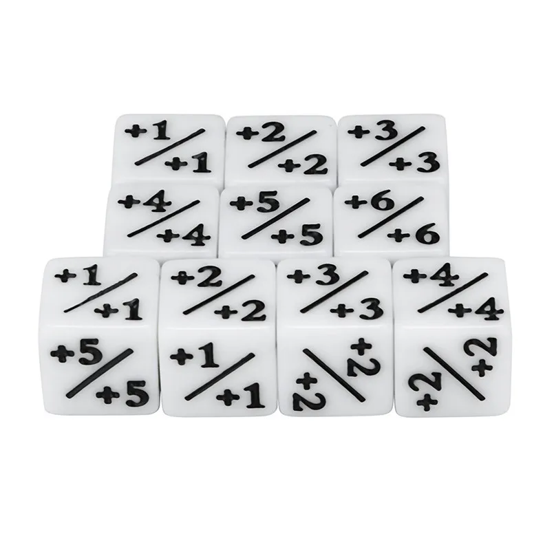 6-face 10Pcs dice game polyhedron D6 multi-faceted acrylic dnd dice sets party happy dados rpg tray dados sexuales 30A20 (1)