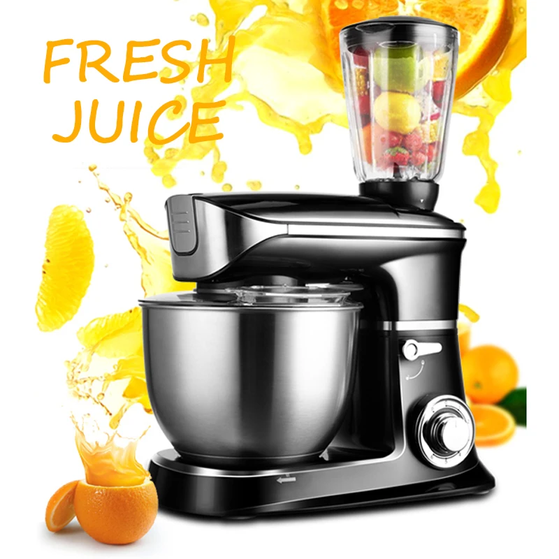 Multifunctional mixer 7L electric mixer with juicer with meat grinder Household blender used in the kitchen