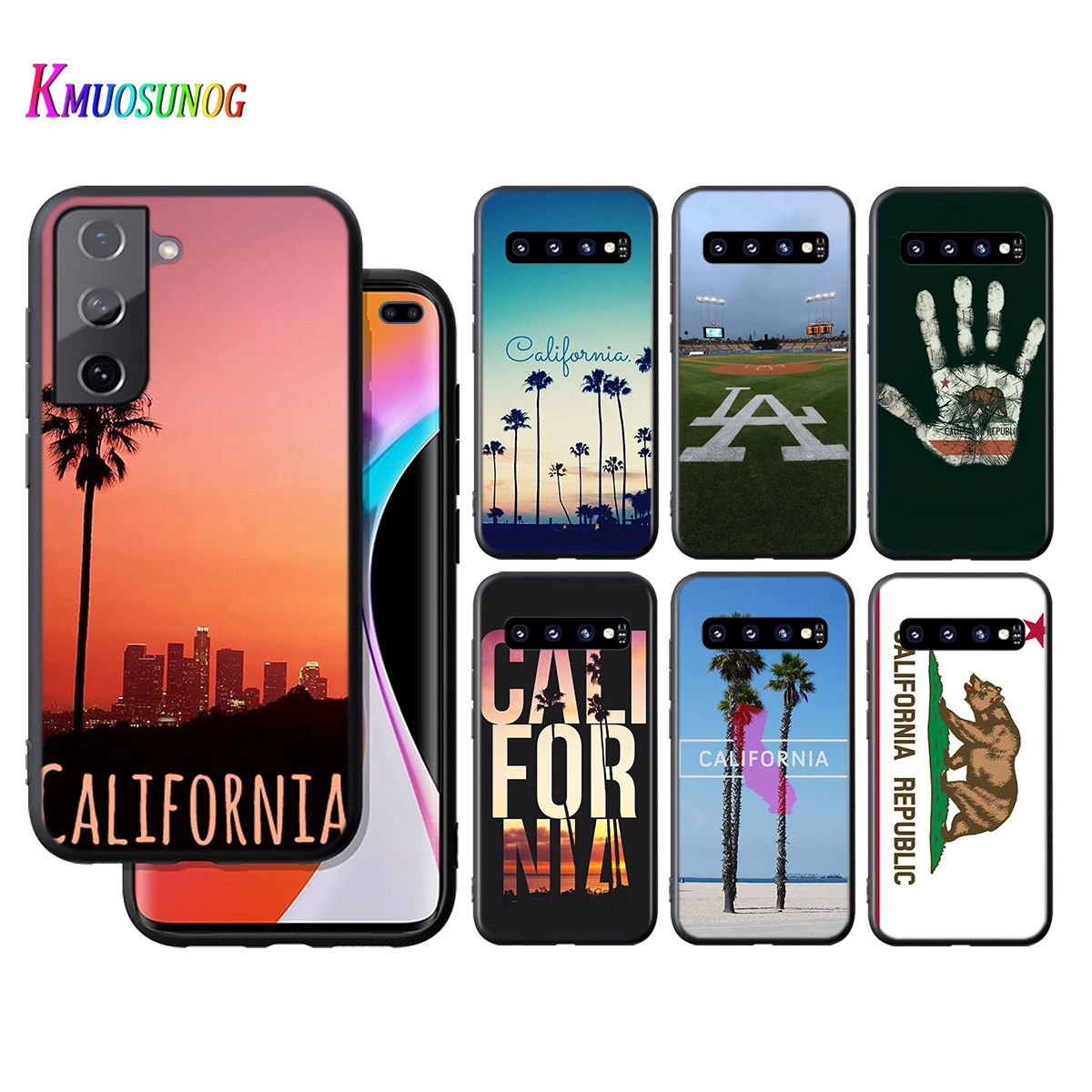 Silicone Cover Travel Los Angeles California For Samsung Galaxy S20 FE Ultra S10 S10e Lite S9 S8 S7 Edge Plus Phone Case|Phone Case & Covers| - AliExpress