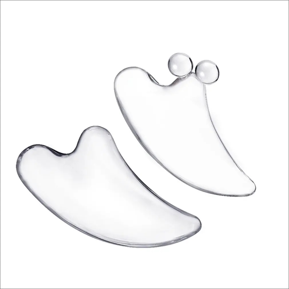 Cystal Guasha массажный инструмент для здоровья Gua Sha инструмент для похудения лица против морщин Массажная доска традиционные китайские акупунктурные точки