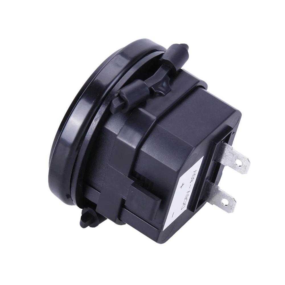 12v 24v 36v Hour Meter for Marine Boat Engine 2" Moto Car Trucks Mechanical Hour Meter Counter Timer Round Waterproof Gauge mechanical hour meter
