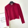 Sexy Black Cotton Large Sizes Women's Clothing O-Neck Long Sleeve Navel Autumn Base Women's Clothing Fashion Casual Ropa Mujer ► Photo 3/6