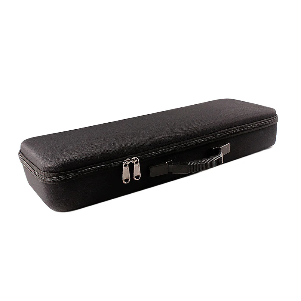 

Zipper Shockproof Portable Black Storage Case Multipurpose Outdoor Rod Tackle Fishing Bag Large EVA Hard Shell Carrier