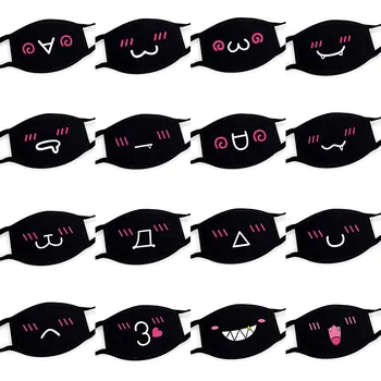 

1 pcs Washable Reusable Mouth Face Mask Anime Cartoon Women Men Masks Unisex Cute Girls Mouth-muffle Breathable Masks Cover