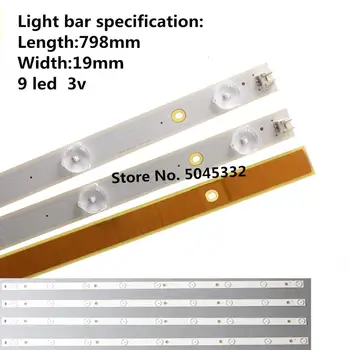 

4pcs/lot LE40AL88U50 LE40AL88U31 LE40AL88G31 LED32C370 led backlight for HE40L42A-V01 DSBJ-HS 9lamps