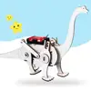 DIY 3D Walking T-rex Dinosaur Assembly Puzzles Kids Experiment Education Toy greatly exercised the child's developmental skills 1