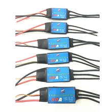 12A 20A 30A 40A 50A 60A 80A двунаправленный бесщеточный ESC для дистанционного управления корабль пневматический подводный propelle