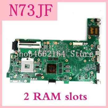 

N73JF 8 Memory Mainboard REV 2.1 For ASUS N73J N73JF N73JG Laptop Motherboard 100% Tested Free Shipping