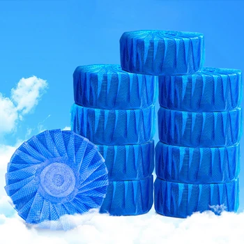 

10Pcs/lot Toilet Cleaner Ball Powerful Automatic Flush Toilet Bowl Deodorizer For Bathroom Cleaning2020
