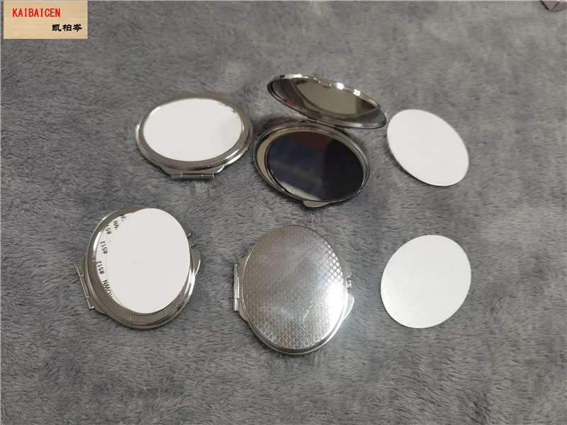filament 3d petg 10pcs/Lot Sublimation Metal Blank Makeup Mirror for heat thermal transfer printing Double-sided Compact Folding Mirrors box transparent filament