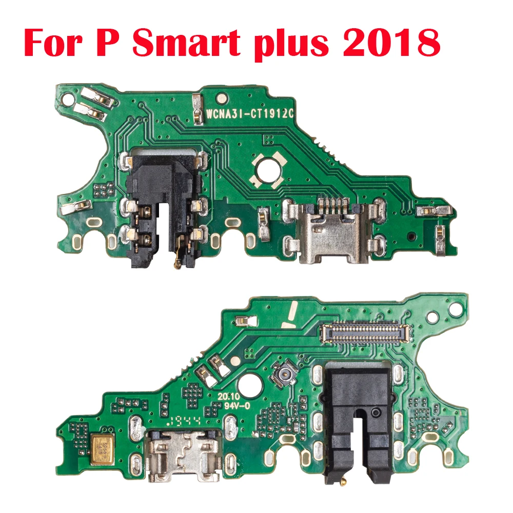 Premium USB Charging Port Dock Connector Flex Cable with Microphone for Huawei P Smart Series