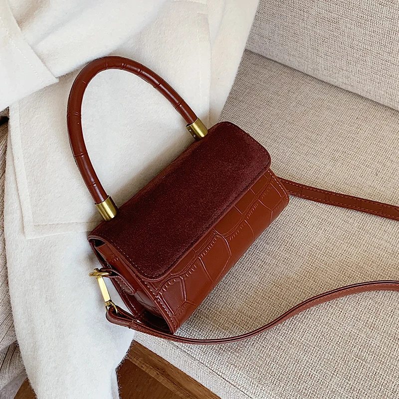 

Stone Pattern Mini Scrub Leather Crossbody Bags For Women 2019 Shoulder Messenger Bag Lady Totes Quality Handbags and Purses