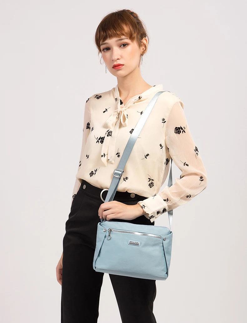 Fouvor Summer Fashion Women Messenger Bag Casual Oxford Female Shoulder Bags 2899-06