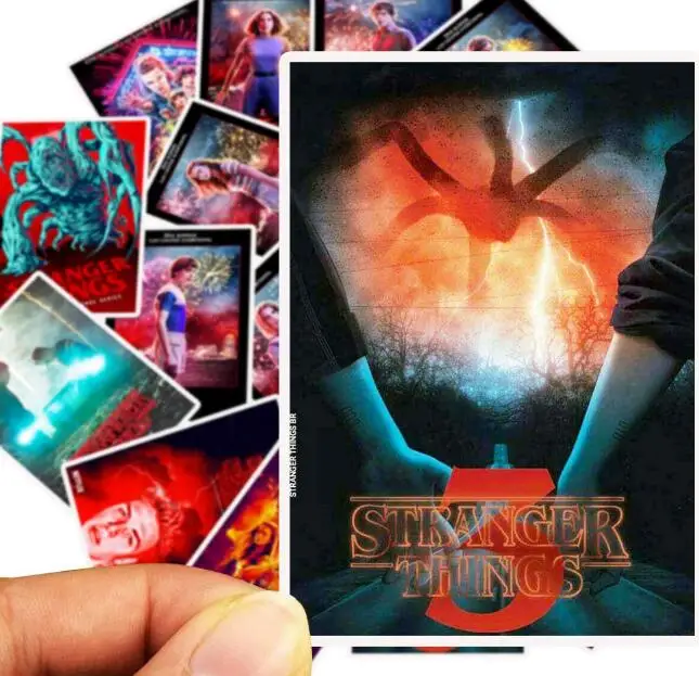 25 шт. наклейки странные вещи s Фигурка Игрушка Фильм 11 девочка дети ноутбук холодильник телефон чемодан для скейтборда забавная крутая наклейка