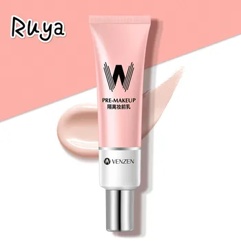 

VENZEN Hydrating Pink Isolation Makeup Pre-milk Base Concealer Cream Invisible Pore Cosmetics Face Foundation Make Up maquiagem