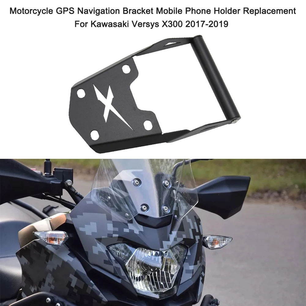 Мотоцикл GPS навигация Кронштейн передняя стойка мобильный телефон Держатель
