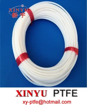 

100% Pure PTFE tube PTFE sleeve PTFE high temperature heat shrinkable hose white