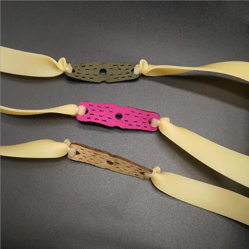 5pcs Slingshot Hunting Powerful Flat Rubber Band 0.9-1.5 mm High Elasticity Outdoor Catapult Shooting Accessories 4
