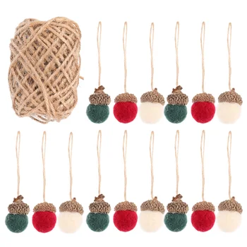 

1 Set Artificial Pine Cones Useful Handmade Home Ornament Autumn Fall Decor Kit for House Party Home