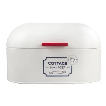 

Storage Boxes Bread Bins Europe Solid Color Storage Box Metal Galvanized Snack Box Handles Design Kitchen Containers Home Decor