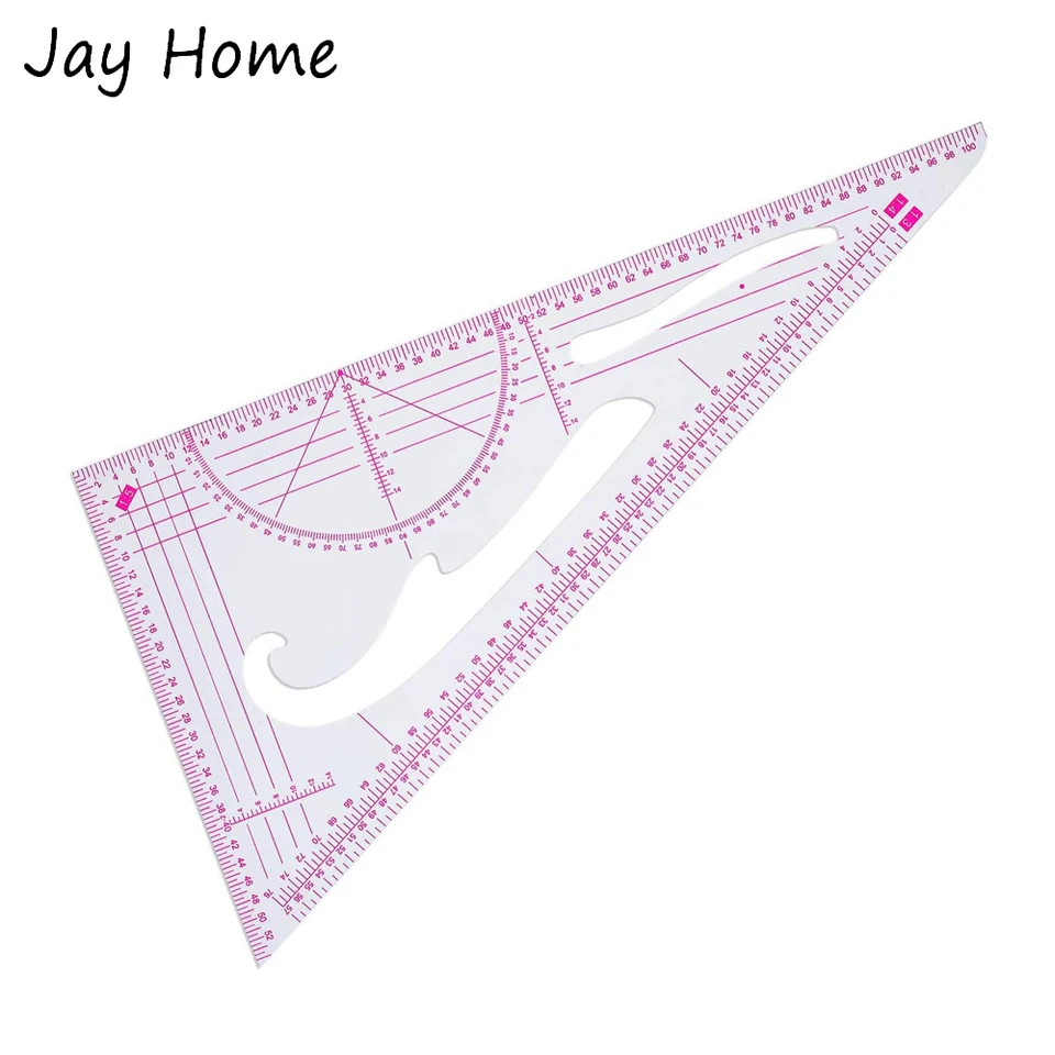 Set Righello Cucito Curvo - Strumenti Sartoria Per Modelli Fai Da Te