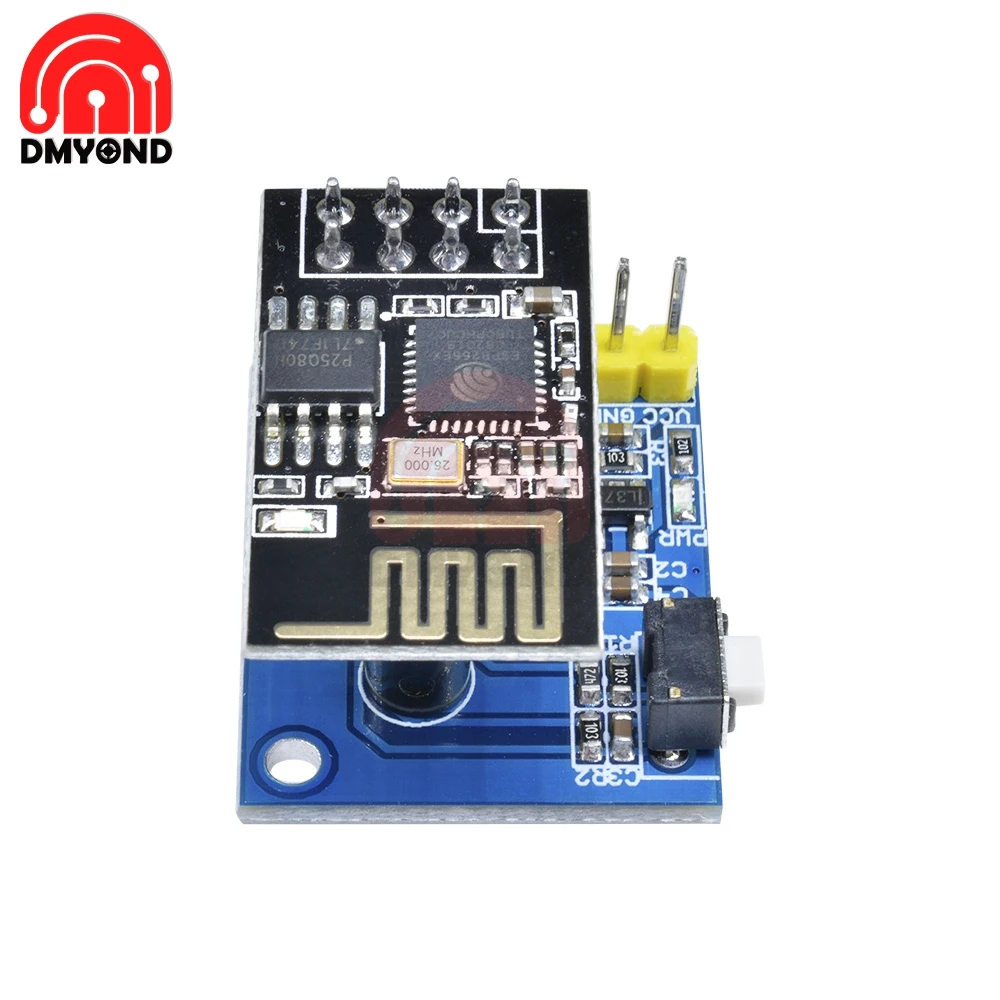 ESP 01S DS18B20 Wi Fi ESP8266 модуль датчика температуры и влажности беспроводной термометр