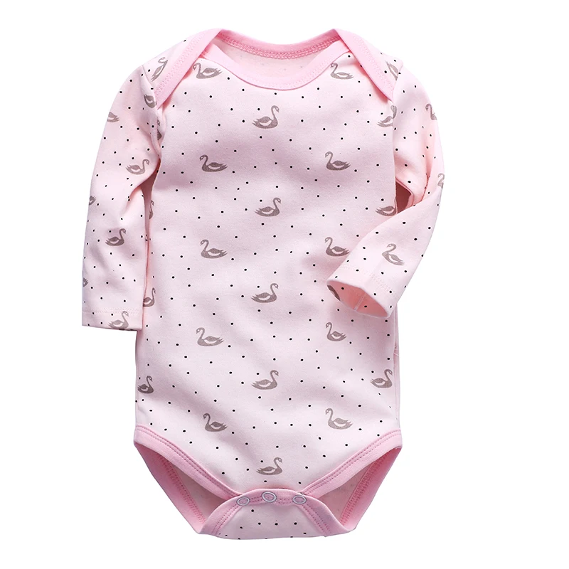 Комбинезон детская одежда с длинными рукавами для новорожденных от 3 до 24 месяцев, хлопок, одежда для маленьких девочек и мальчиков