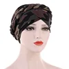 Print Cotton Muslim Turban Scarf for Women Islamic Inner Hijab Turban Cap Headwear Arab Wrap Head Scarf Hair Accessories Hat ► Photo 3/6