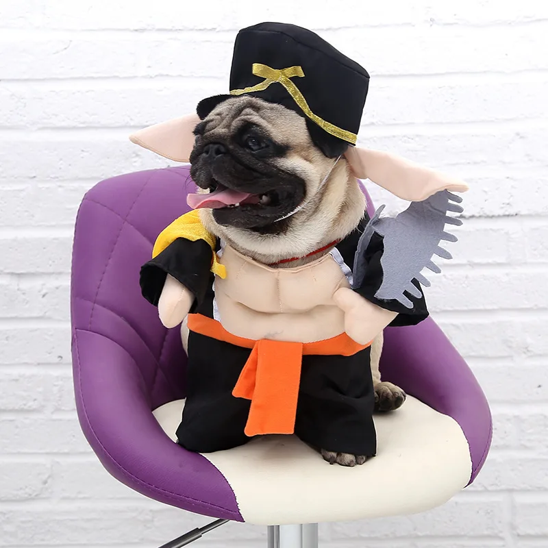 

New Halloween Dog Costume Pet Clothing Party Pets Cat Dogs Dressing-up Police Nurse Cosplay Clothes Christmas Jacket Shirt Dress