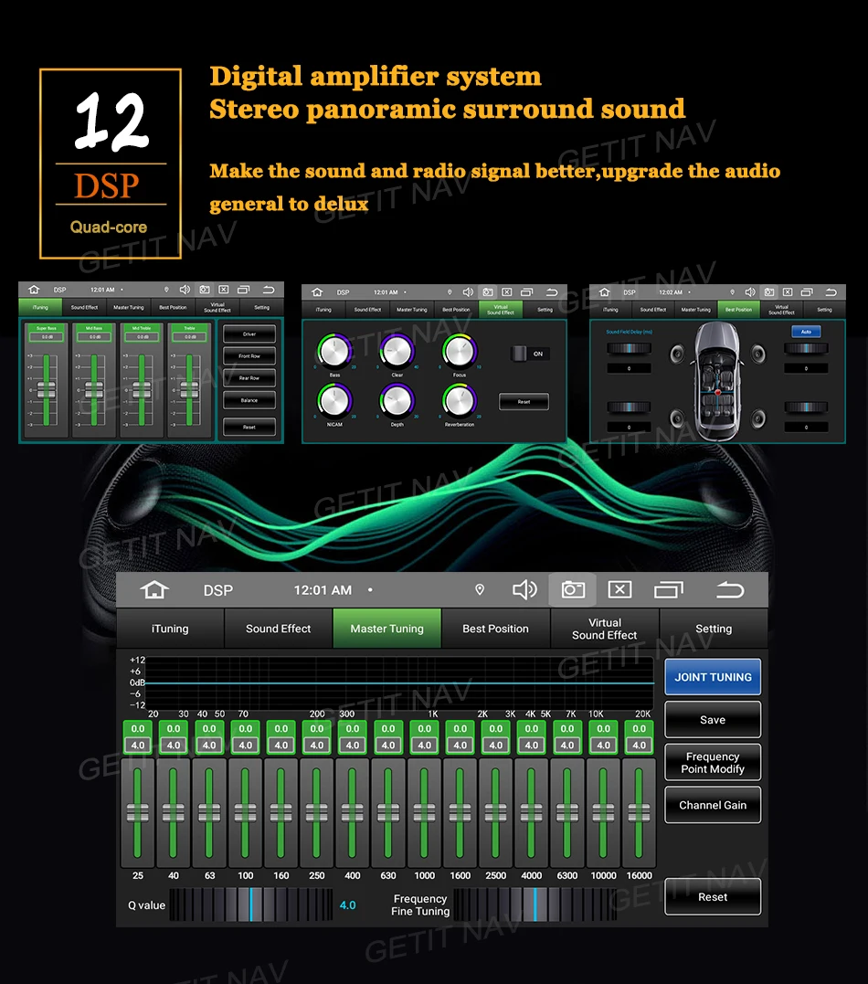 Top DSP IPS Car Multimedia player Android 9 GPS 2 Din Car Radio Audio Auto For VW/Volkswagen/POLO/PASSAT/Golf 8 Cores RAM 4G 64G 16