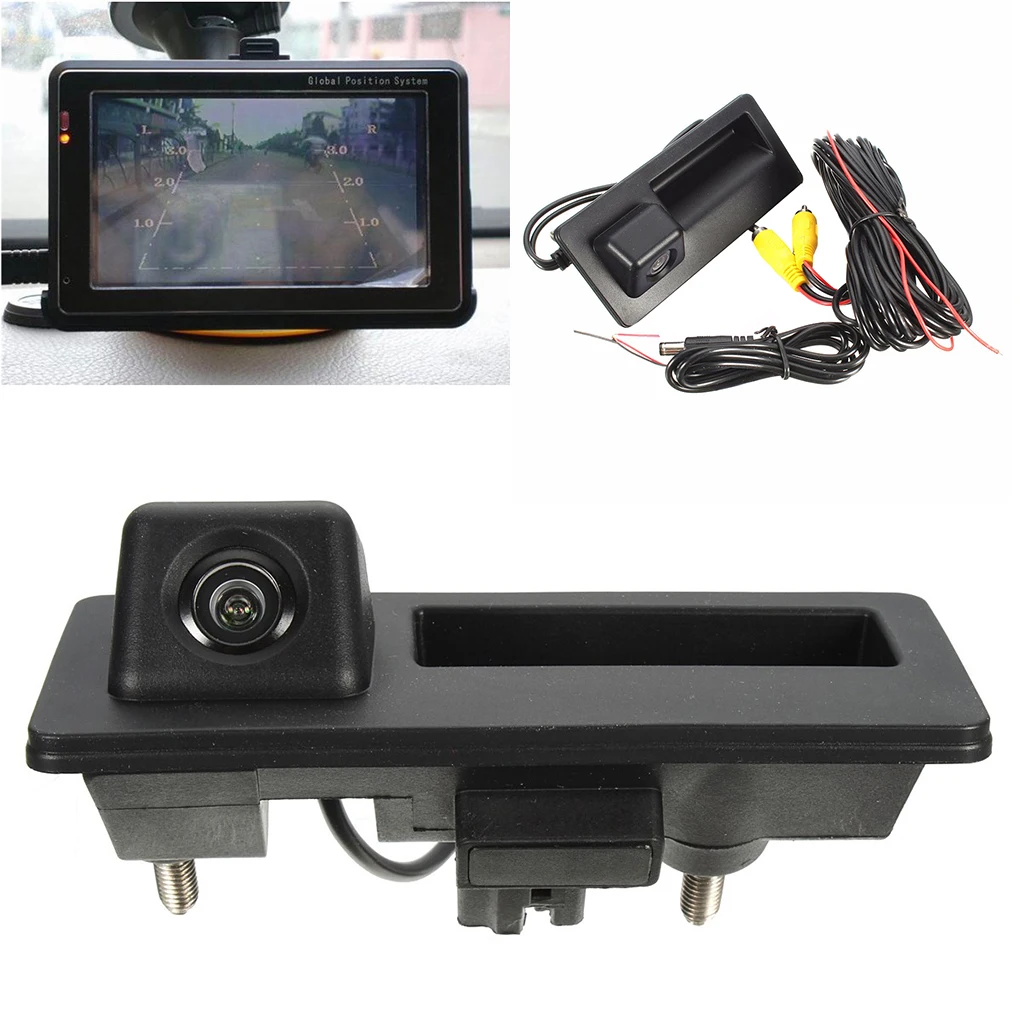 Камера заднего вида 12V автомобиля RCA 720x540 замена камеры для 5N0827566