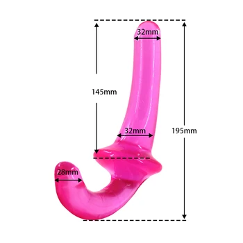 Double Strapon Dildo G Spot Vagina Stimulator Erotic Strapless Dildos for Women Anal Toys for Adults Sex Toys for Lesbian 4