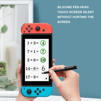 

Capacitive Screen Touch Stylus Pen Precise Sensitivity Digital Silicone Pencil Fit Games Accessories for Nintend Switch Console