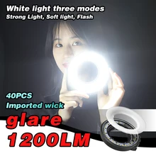 

Flash Camera Ring Light Speed Underwater 40m 67mm Interface 3 Colors Light Lamps with New Arrive USB Charge