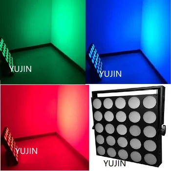 

4pcs /lot 25*10W RGB 3 in 1 Led Matrix Light DJ Disco Stage Light Free Shipping