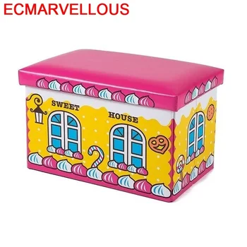 

Vintage Pouffe Meble Dla Dzieci Footstool Plegable Banquinho Puf Asiento Pouf Kids Furniture Taburete Poef Storage Stool