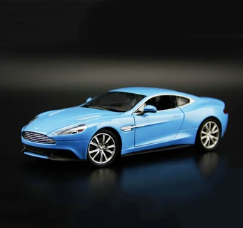 

Welly 1/24 1:24 Scale Aston Martin VANQUISH Racing Sport Car Diecast Display Alloy Collectible Model Children Boys Kids Toy