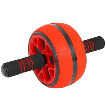 

Arms Exercise Wheel Workout Muscle Training Abdominal Roller Detachable Portable Back With Knee Mat Mute Gym Fitness Equipment