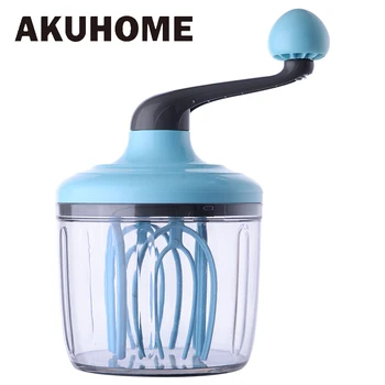 

Hand-cranked Cream Whisk Egg Beater Baking Tools Blender Cream Stiring Foam Mixer Egg Beater Dough Household Kitchen Tools