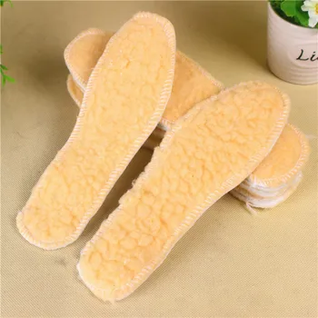 

Unisex Winter Wool Insole Within Increase Keep Warm Thickening Fund Lamb Down Insole Soft Breathable Thermal Insoles Shoes Pad