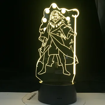 

Anime Naruto lamp Uchiha Itachi 3d lamp Figure 3d Led Night Light Room Decor Lamp Remote Control lampe Dropshipping