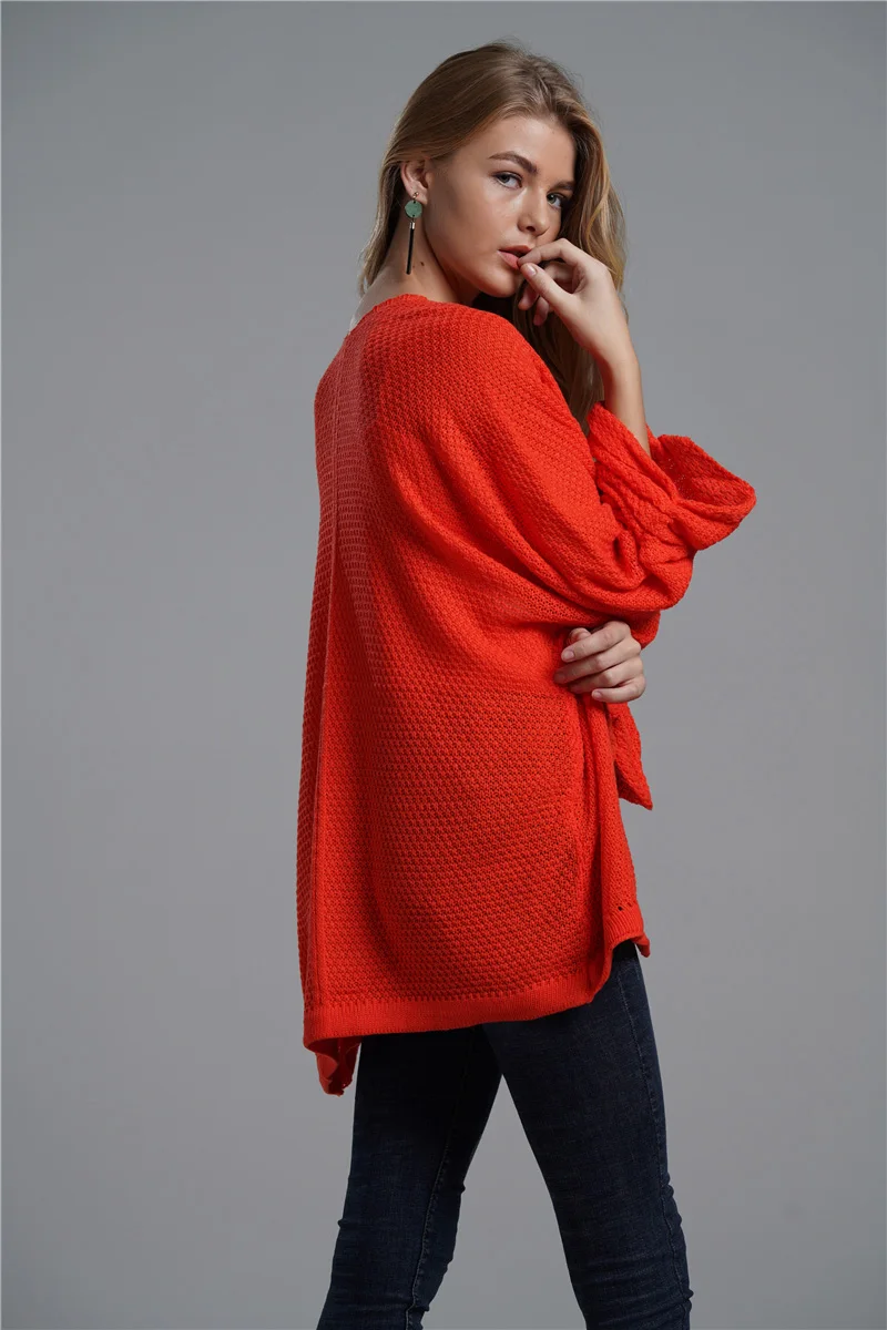 Fitshinling осенние зимние кардиганы женские трикотажные куртки верхняя одежда рукав «летучая мышь» сплошной базовый длинный женский кардиган одежда