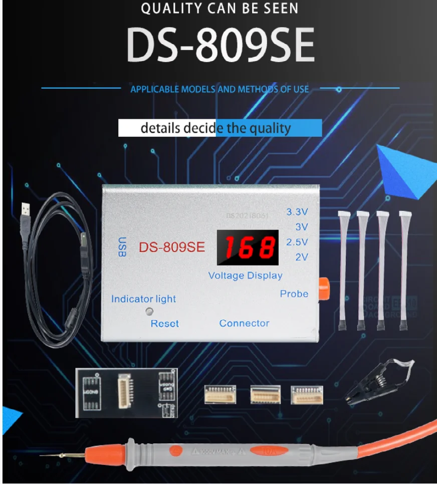 US $219.59 DS809SE for Mac Macbook Air iMac Bios iCloud SN Repair SPI RAM Data EFI Tool DS809S DS 809