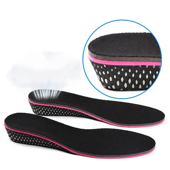 

Breathable Insoles For Men Women Nvisible Height Increase Full Length Pad Memory Foam Insoles For Shock Absorption Lift Heel